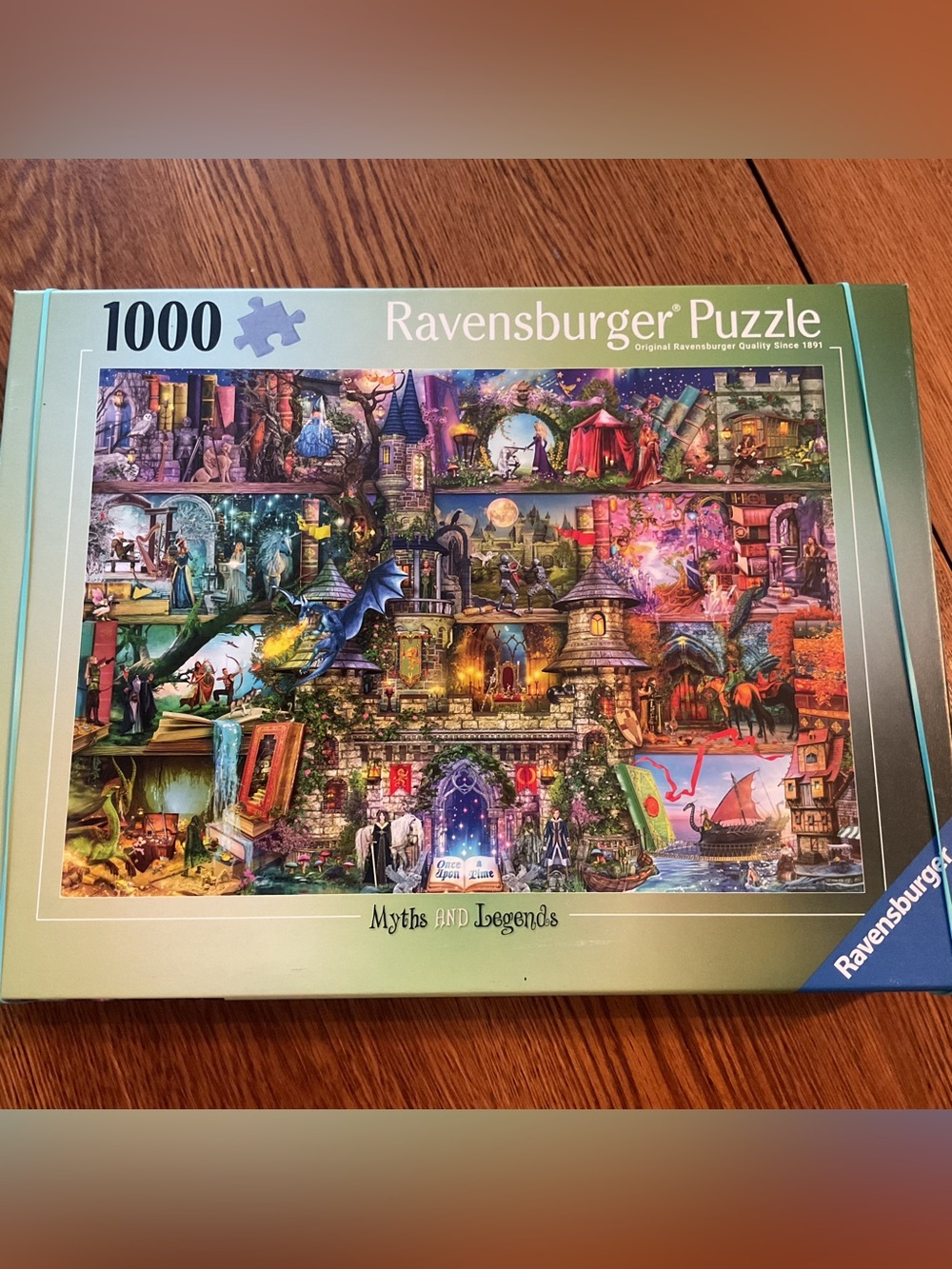 1000 piece Myths and Legends Puzzle